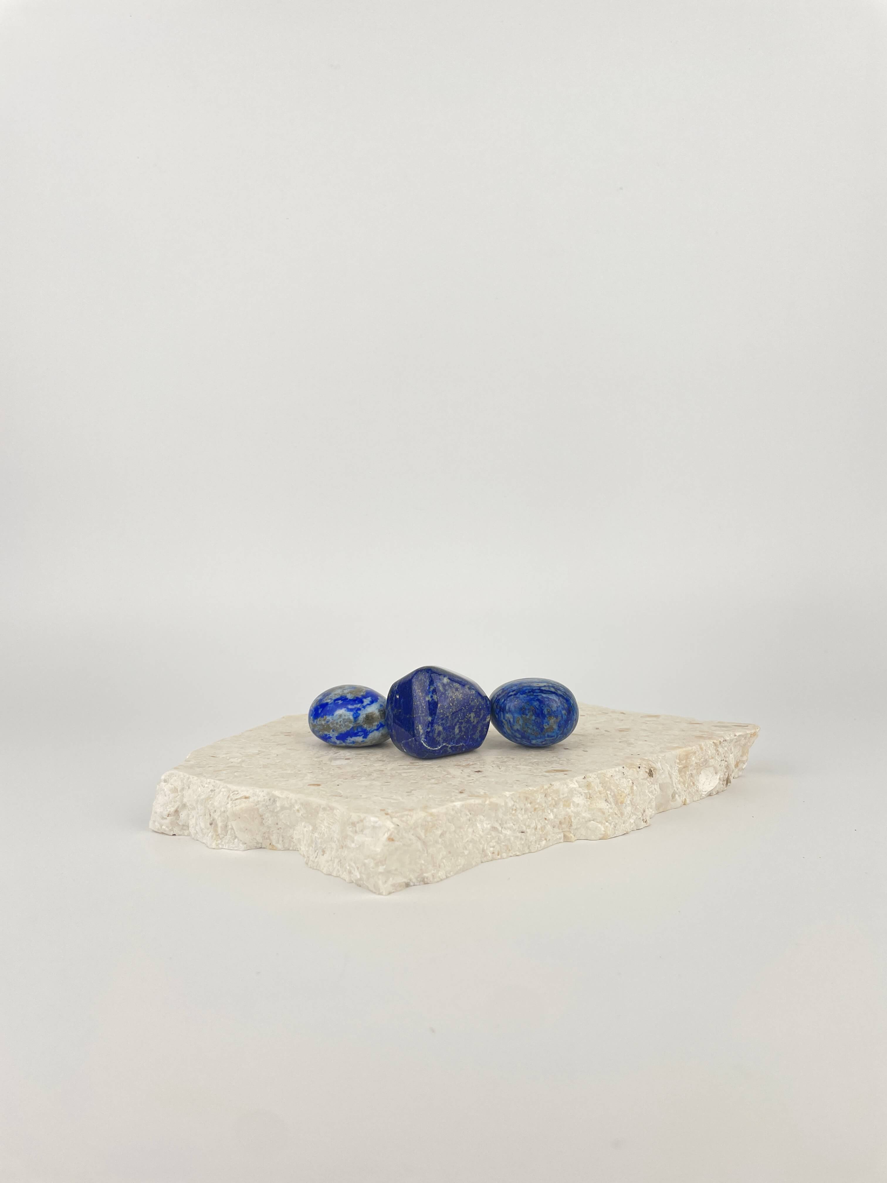 Lapis Lazuli tromlovaný